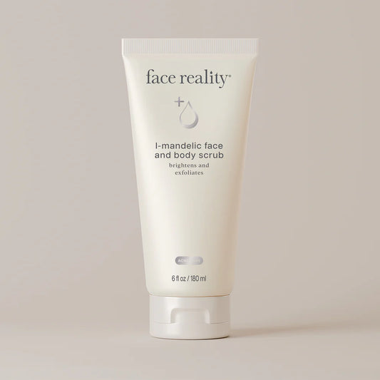 Mandelic face and body scrub